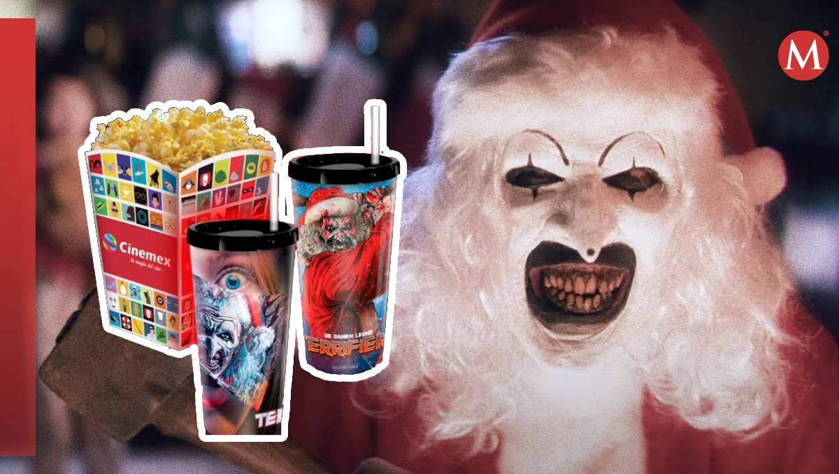 El estreno de 'Terrifier 3' tendrá dos promociones por tiempo limitado que incluye palomitas y vasos de la cinta | Especial