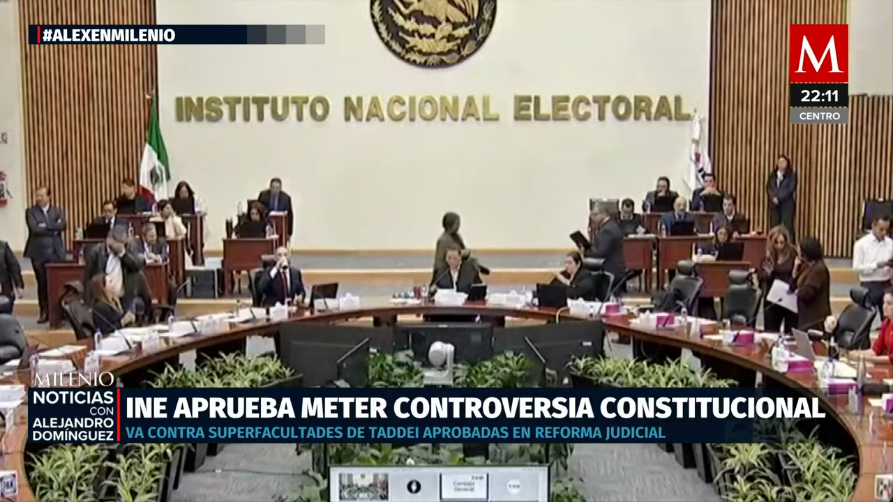 INE lleva controversia ante la Suprema Corte por las facultades de Guadalupe Taddei