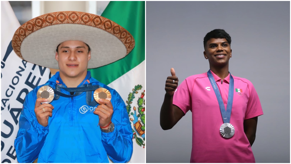 Osmar Olvera y Prisca Awiti serían ganadores en el Premio Nacional de Deportes (Javier Ríos/Ariana Pérez)