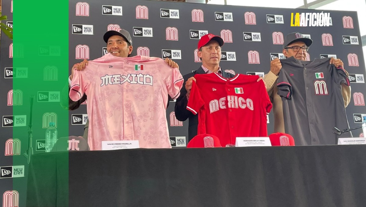 Presentan uniformes de México para Premier12 y se rendirá honor a Fernando Valenzuela (Michel Cruz)