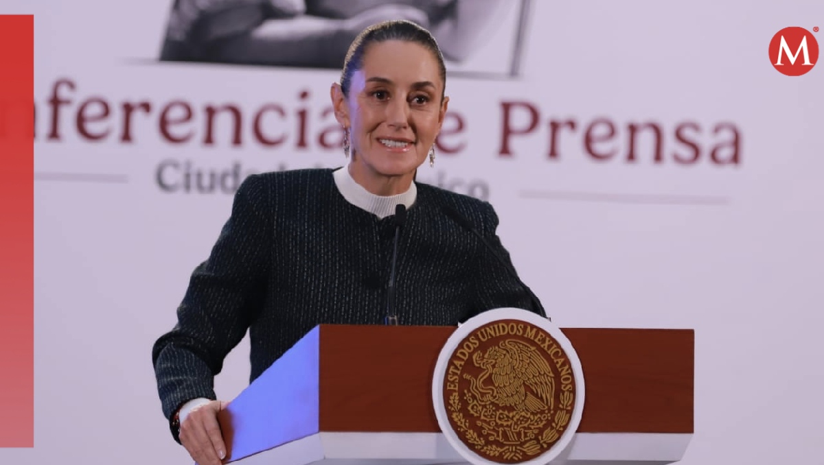 La presidenta Sheinbaum tuvo su conferencia mañanera en Palacio Nacional. | Javier Ríos