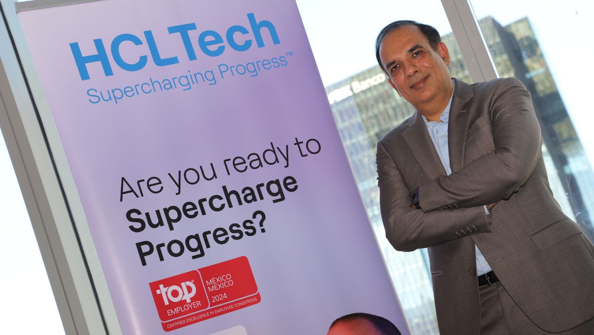Ajay Bahl explicó que hasta el 50% del negocio de HCLTech proviene de EU, por lo que México es de suma importancia. Roberto Alanís