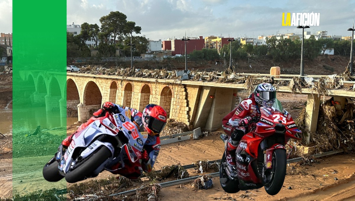 Cancelan el Gran Premio de MotoGP en Valencia por daños causados por DANA (Reuters/AFP)