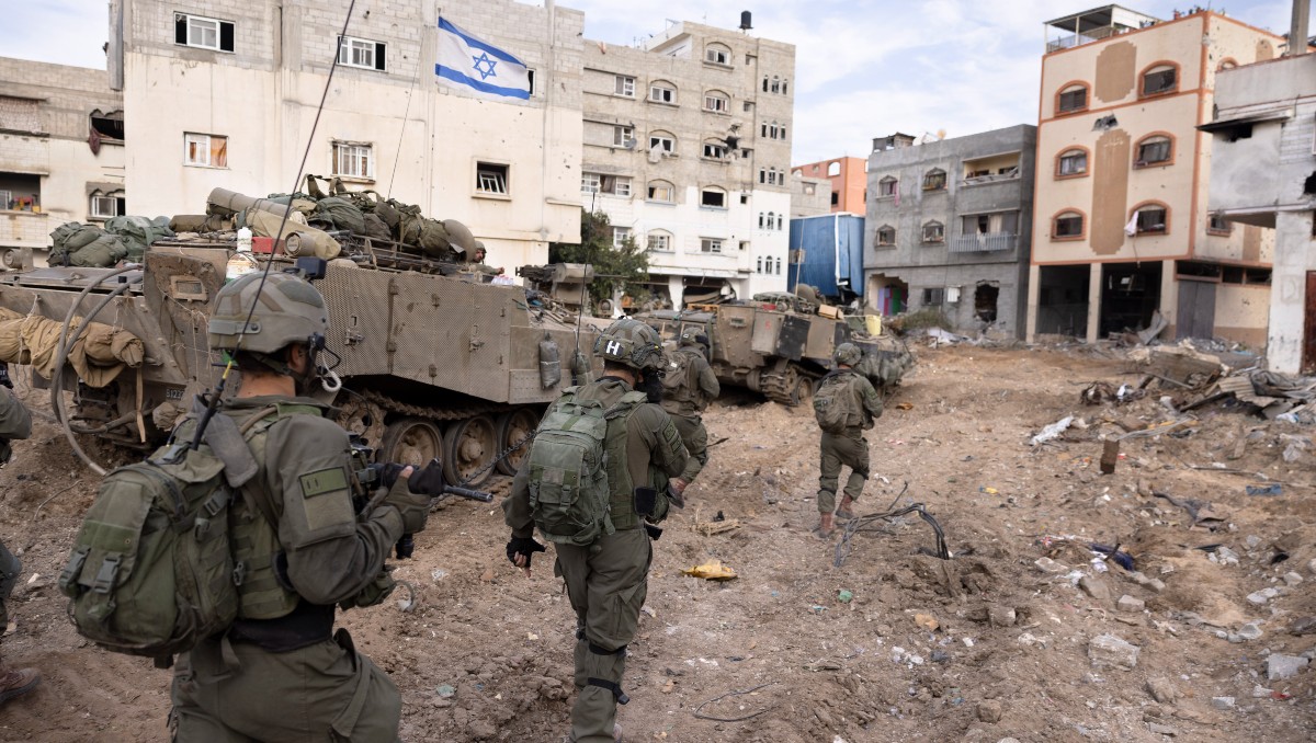 Soldados israelíes en la Franja de Gaza | AP