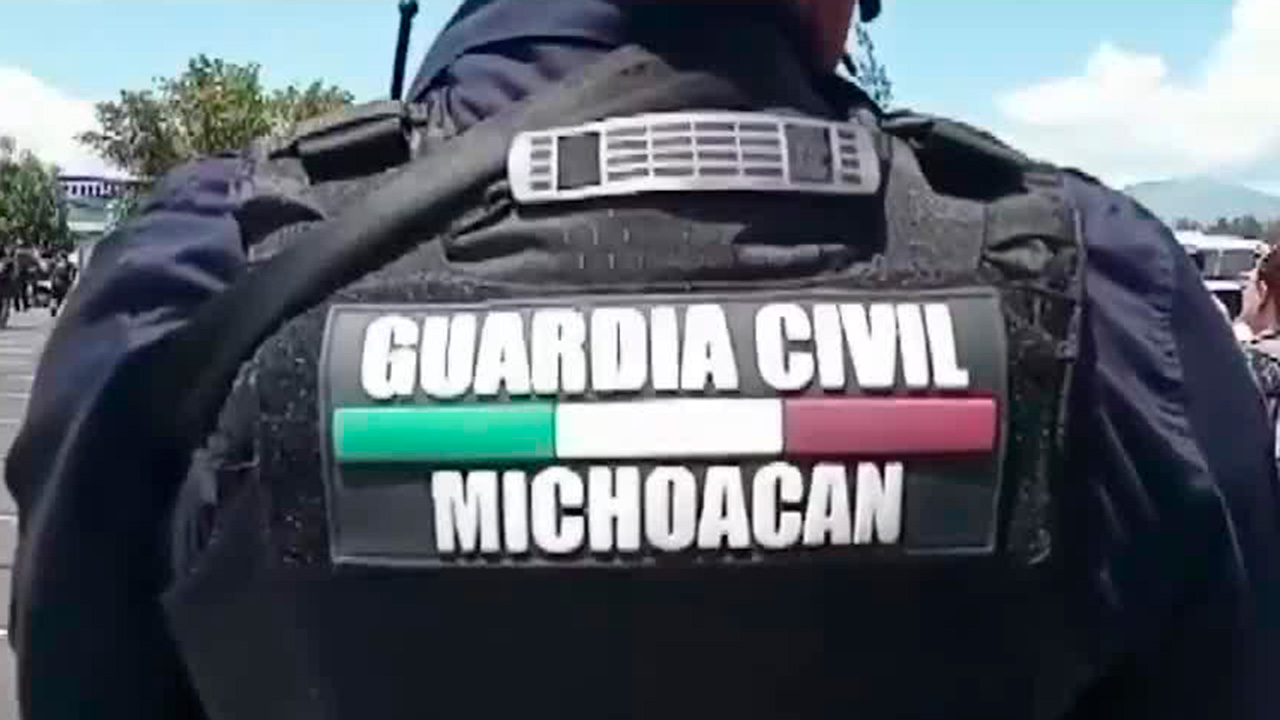 Elementos de la Guardia Civil de Michoacán se encargarán de la seguridad del estado. | Especial