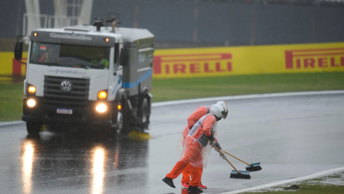 Clasificación del GP de Brasil se pospone al domingo por cuestiones climatológicas (Reuters)