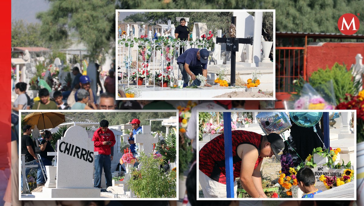 Las familias lerdenses visitaron las tumbas de sus seres queridos (Rolando Riestra)