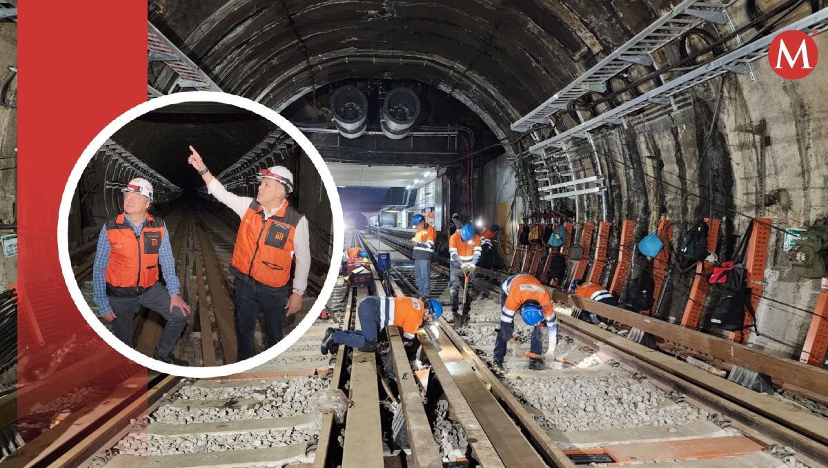 Guillermo Calderón Aguilera, director del Metro y Héctor Ulises García Nieto, titular de Semovi darán continuidad a los recorridos. | Especial