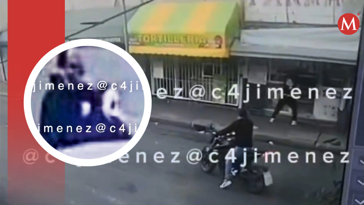 El hombre y su hijo buscaron esconderse en una farmacia pero no lo lograron. | Especial.