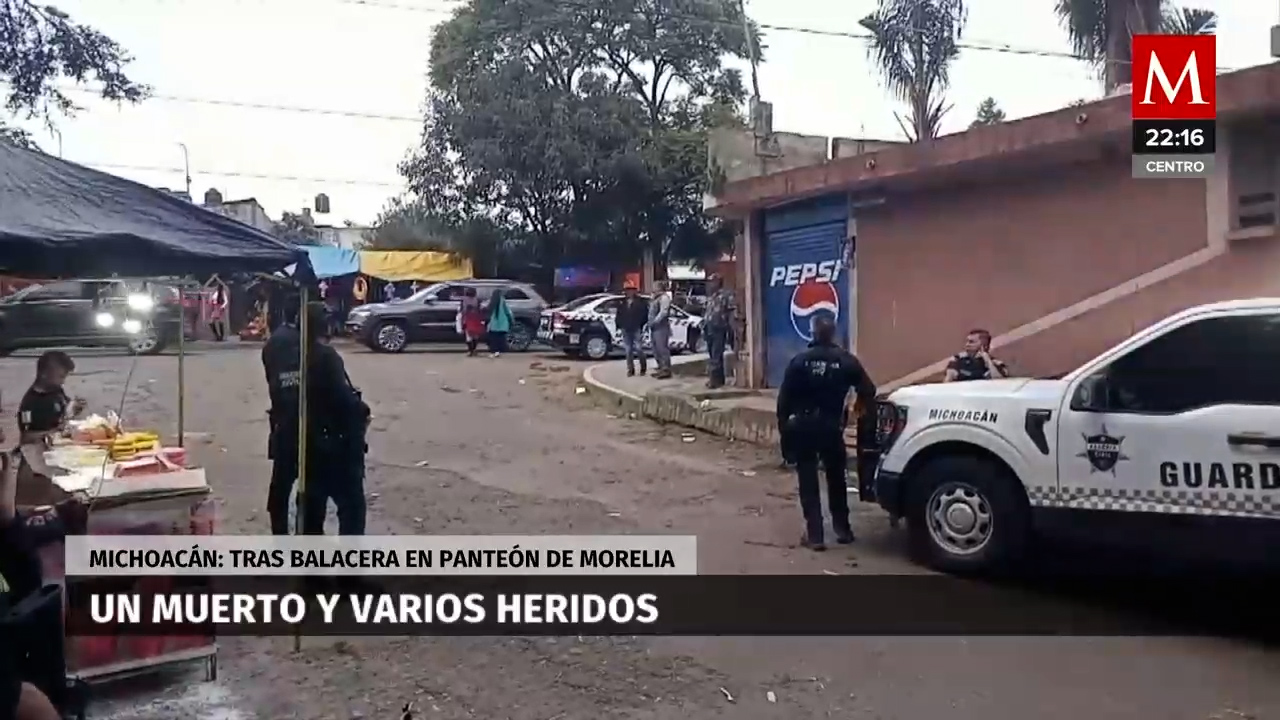 Ataque armado en panteón de Morelia deja un muerto y tres heridos