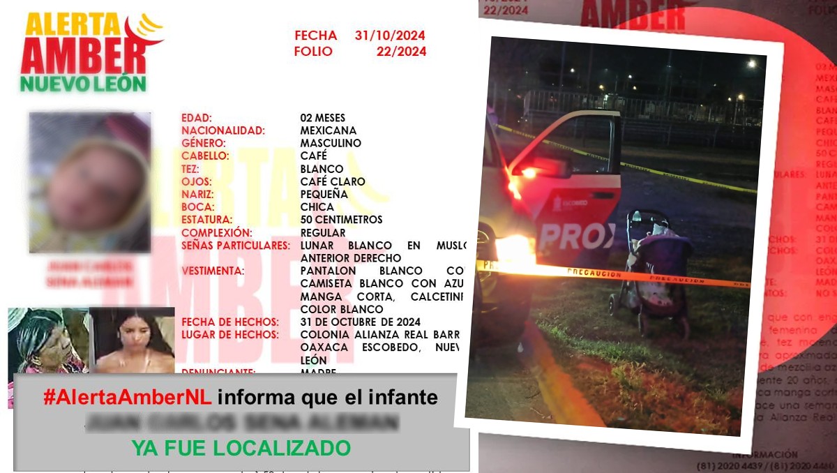 Elementos de seguridad trabajan conjuntamente para localizar al pequeño  desaparecido en Escobedo / Especial