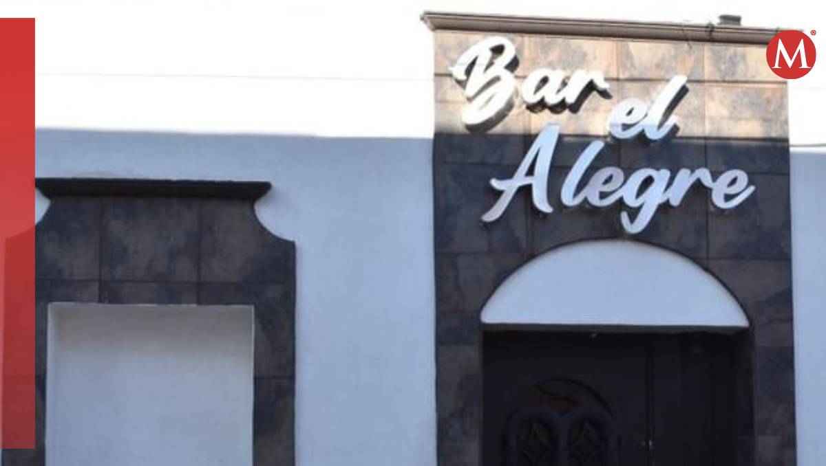 Fachada del bar 'El Alegre' (Especial)