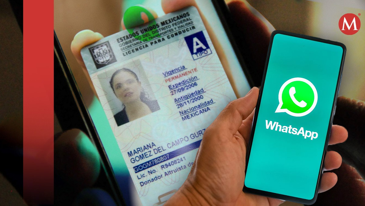 La licencia de conducir de la Ciudad de México ya se podrá renovar por WhatsApp. Foto: (Especial)