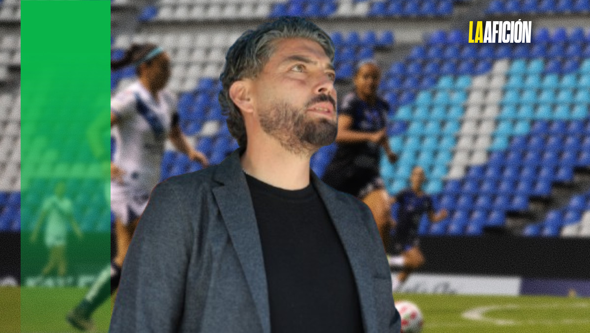 Carlos Adrián Morales Higuera, director técnico del Puebla Femenil | Especial/ Agencia Es Imagen