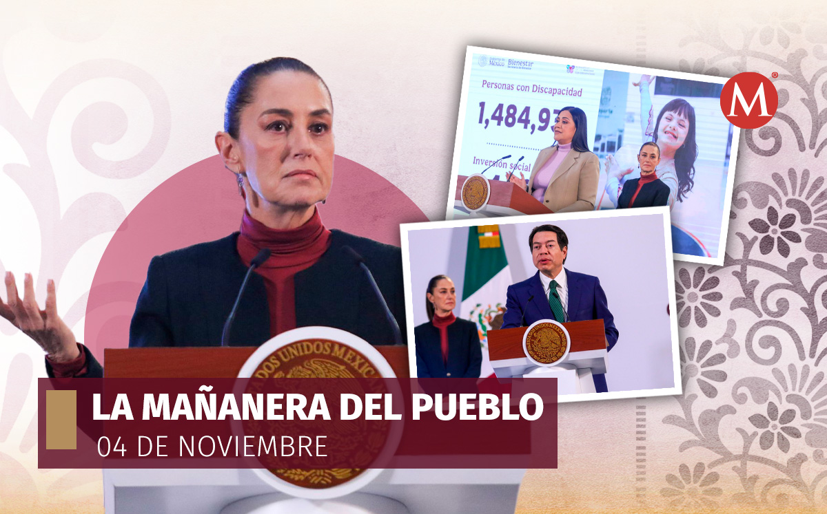 Conferencia mañanera de la presidenta Claudia Sheinbaum en Palacio Nacional. | Cuartoscuro