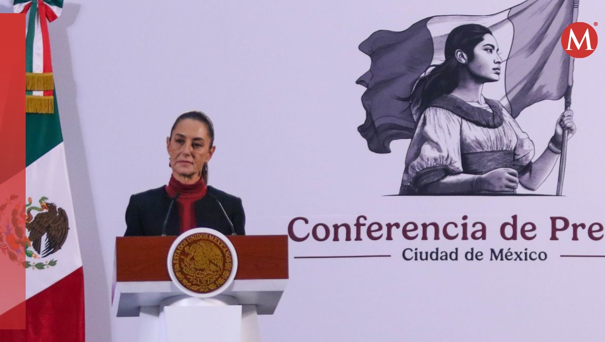Conferencia de prensa de la presidenta Claudia Sheinbaum hoy en Palacio. | Cuartoscuro