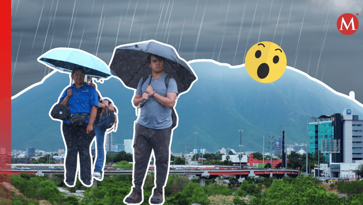 Se espera que en la mañana amanezca con chubascos en Nuevo León / Especial