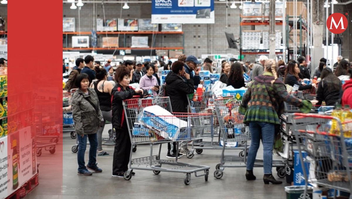 Las largas filas son una constante en Costco, sobre todo en hora pico. (Shutterstock)