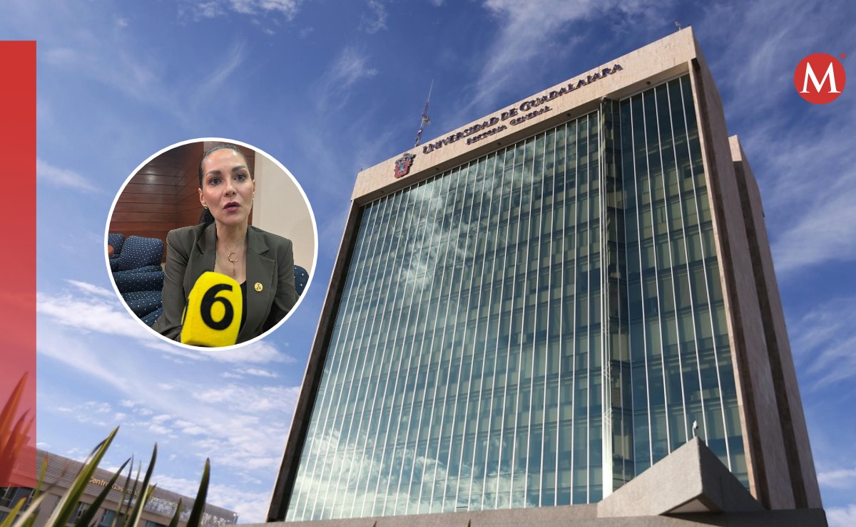 Merilyn Gómez Pozos asegura que Shenbaum apoyará universidades (Especial | Roberto Hurtado | Diseño: Milenio)