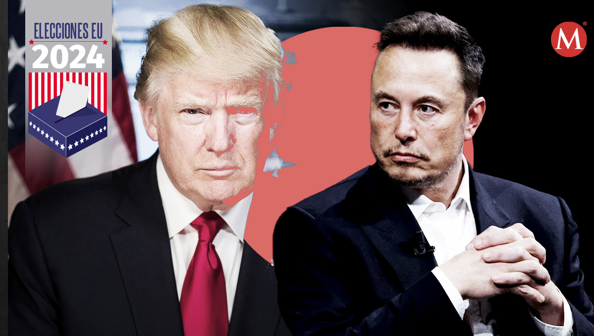 Musk apoyó abiertamente a Trump durante su campaña (Diseño: Oscar Ávila).