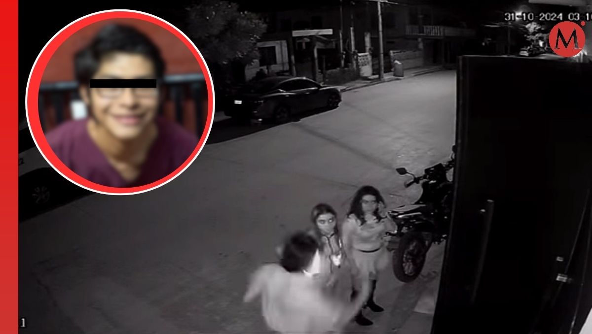 Christian "R" fue detenido por las autoridades.