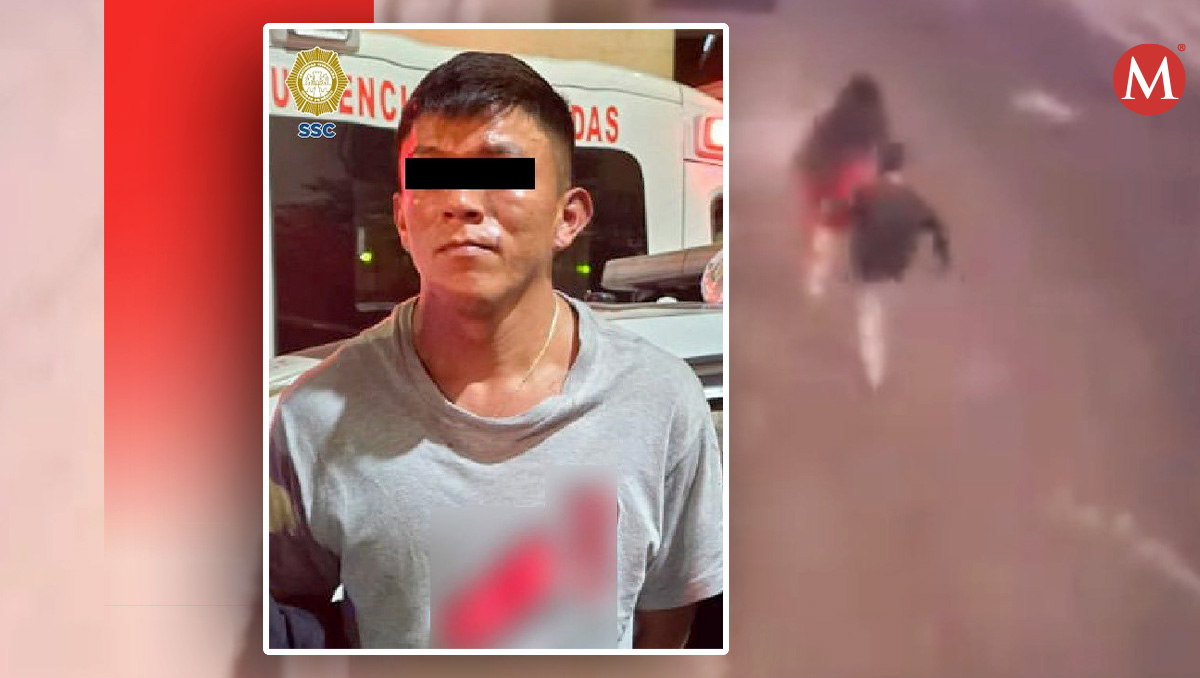 El hombre fue detenido gracias a denuncias en redes sociales (Diseño: Milenio)