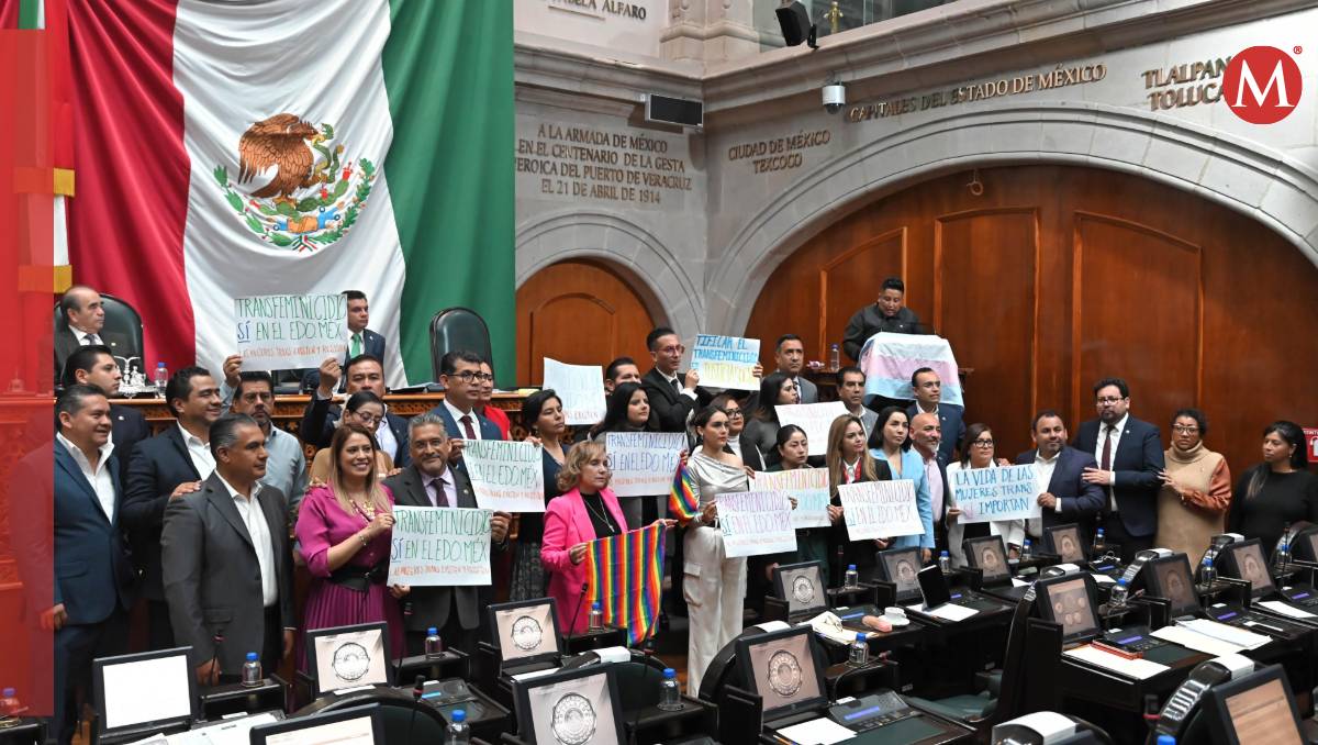 La iniciativa de ley para tipificar el transfeminicidio será analizada la próxima semana en el Congreso del Edomex.