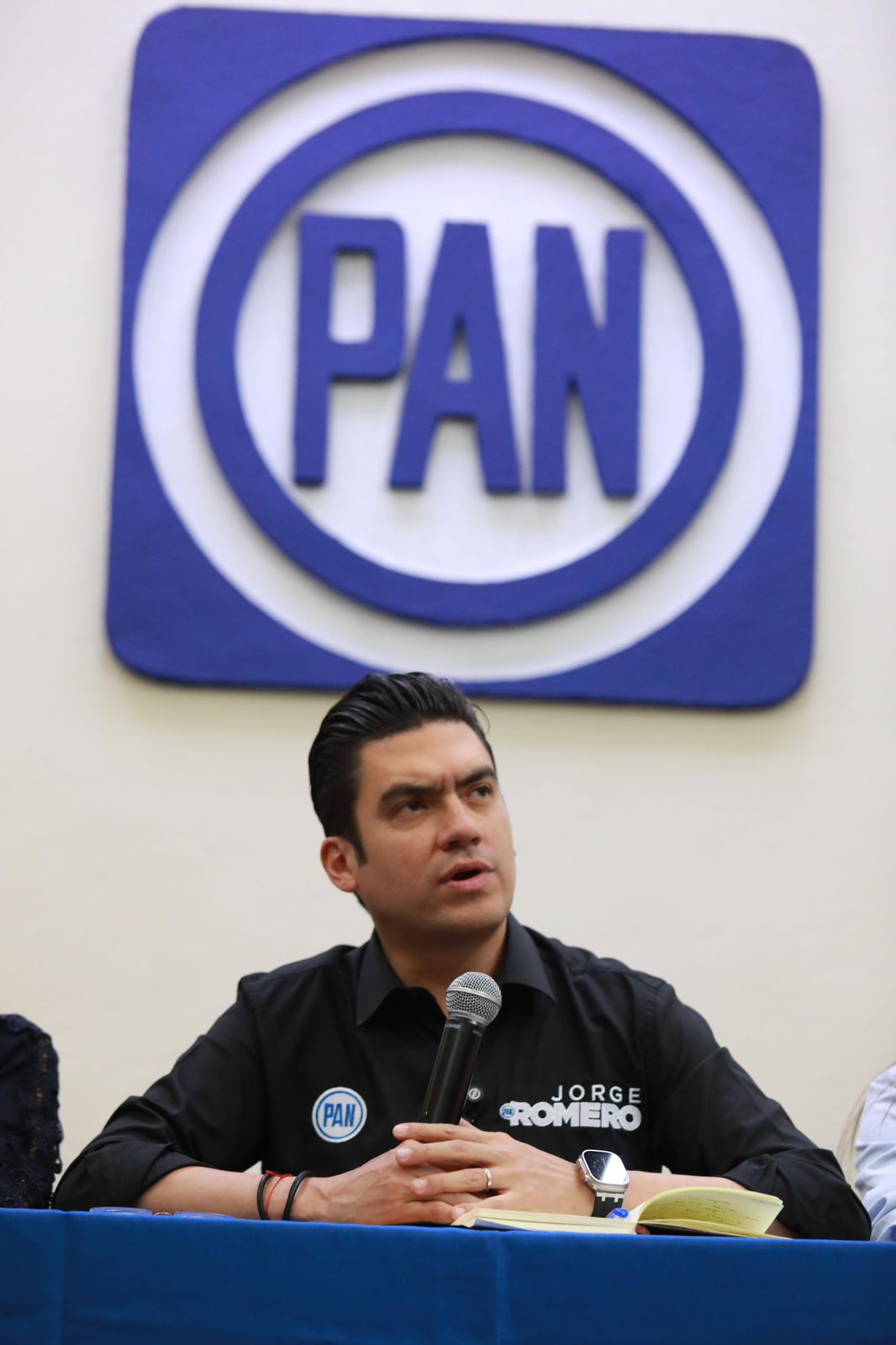 Jorge Romero, candidato a la dirigencia nacional del PAN (foto: especial)