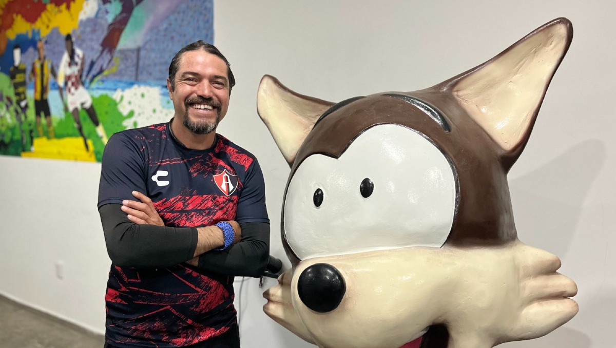 Juan Pablo García habla del trabajo de Atlas con los jóvenes menores de 23 años (Alberto Ávalos)