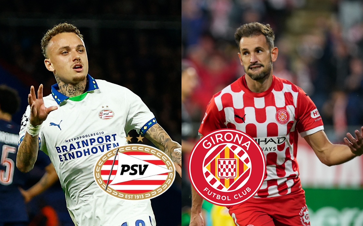 PSV vs Girona EN VIVO | Dónde VER partido de la jornada 4 de la Champions League 2024 (Reuters)