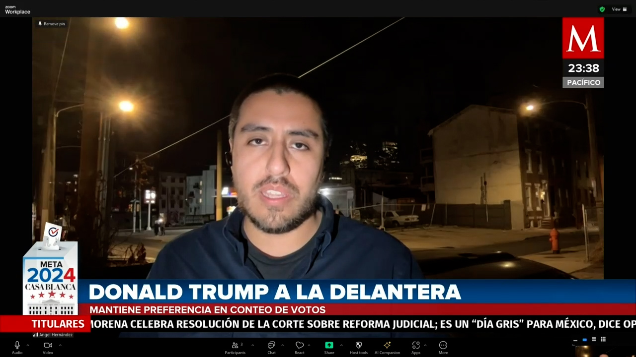 AP y Fox News proyectan la Victoria de Trump en estado clave con 56% de votos