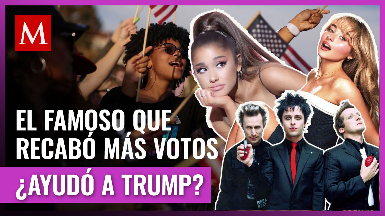 El artista que más votantes registró en las elecciones de EE. UU. 2024