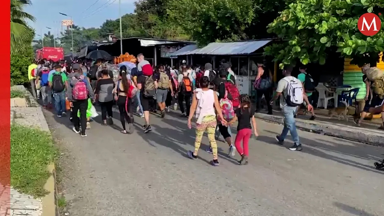 Avanzan caravanas migrantes desde la frontera sur a pesar del triunfo de Donald Trump