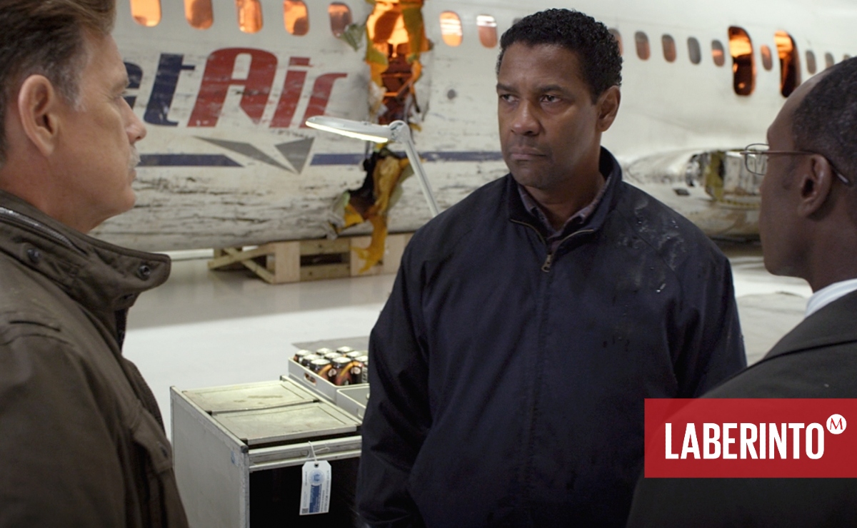 Denzel Washington en 'El vuelo'. (IMDb)
