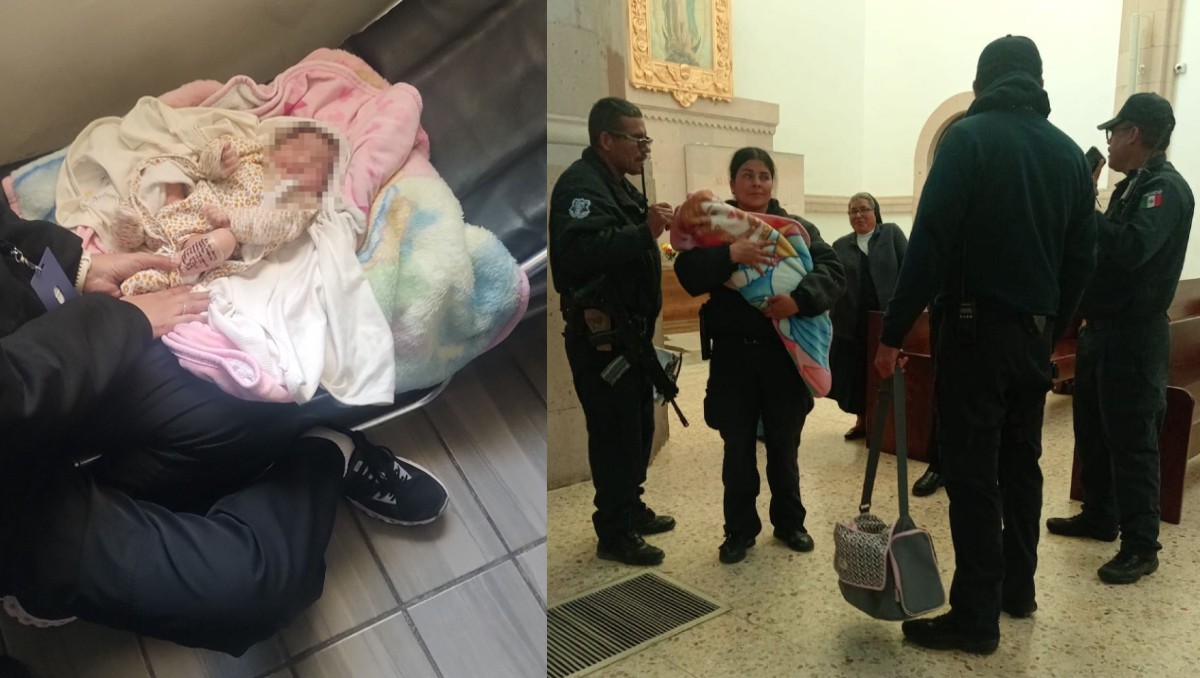 Los elementos policiales protegieron la integridad de la menor. | Especial
