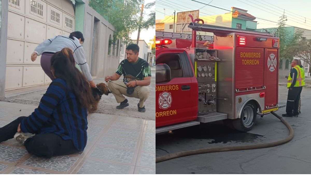 Incendio en Zona Centro de Torreón, Coahuila. | Especial