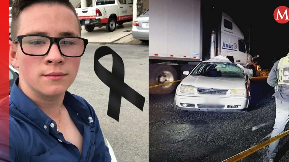 Joven Ángel muere tras accidente en la Carretera Nacional. Foto: Especial