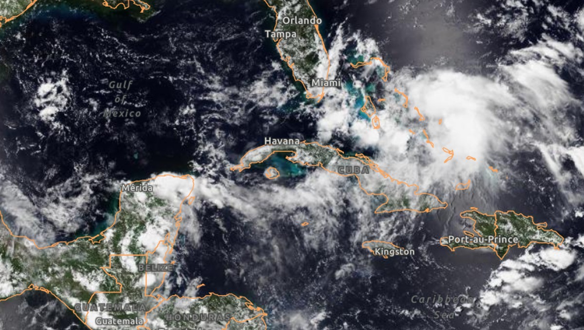 Peligro en el Caribe: Huracán 'Rafael' impacta Cuba y amenaza Florida | Foto: NOAA
