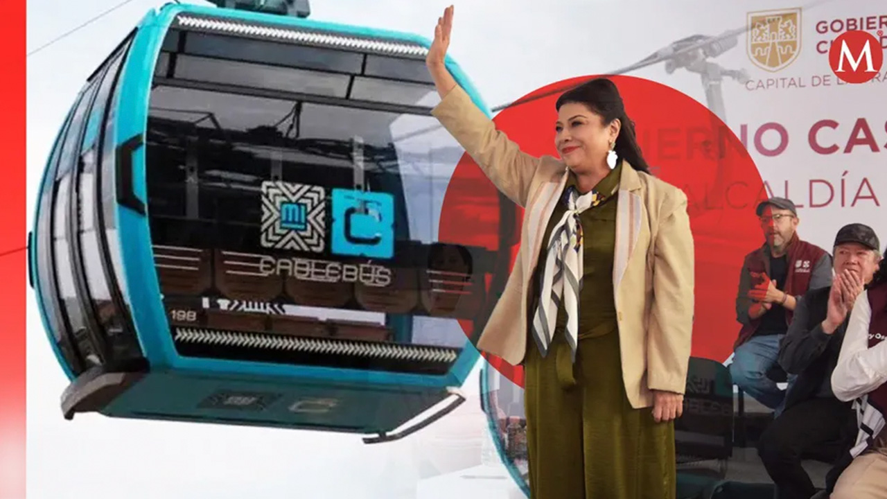 Clara Brugada anuncia construcción de nueva línea de Cablebús desde Ajusco a Ciudad Universitaria