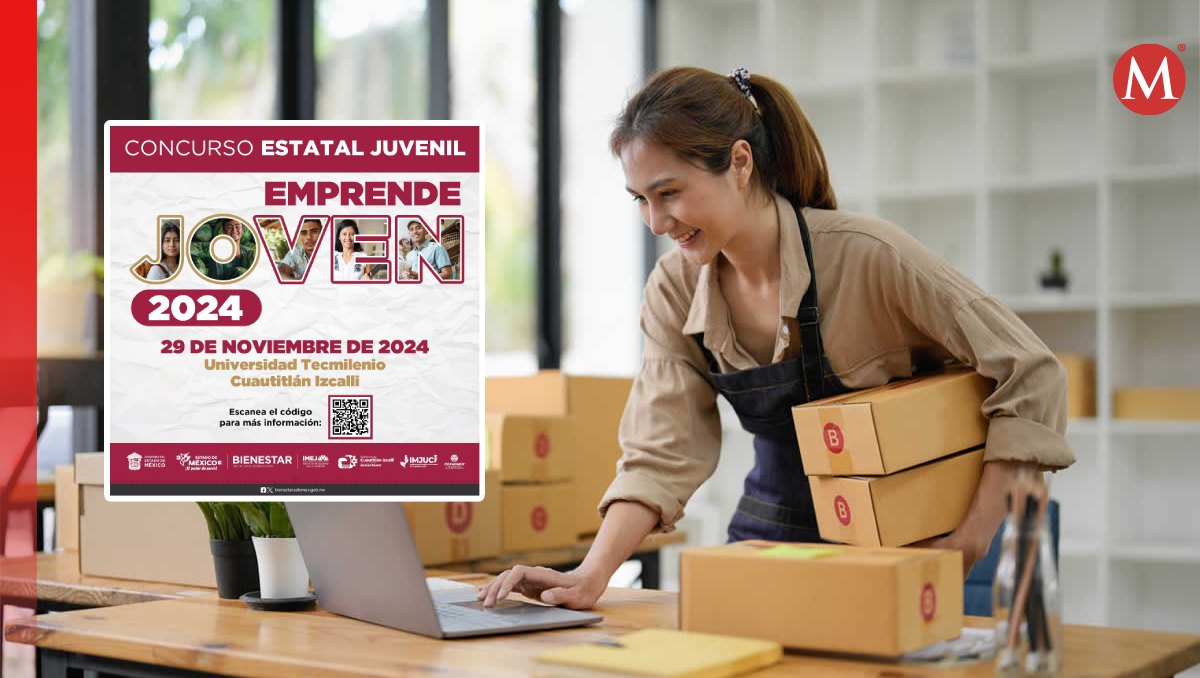 Emprende Joven 2024 en Edomex tiene su registro abierto hasta el 18 de noviembre. Foto: (Startup México/Especial)