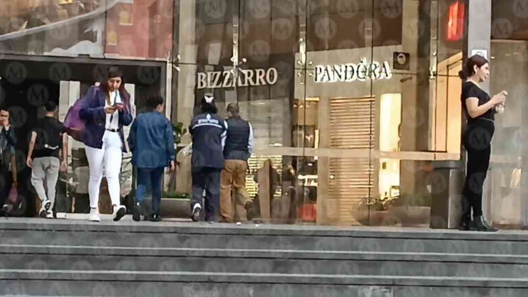 La joyería no reportó la perdida de mercancía.