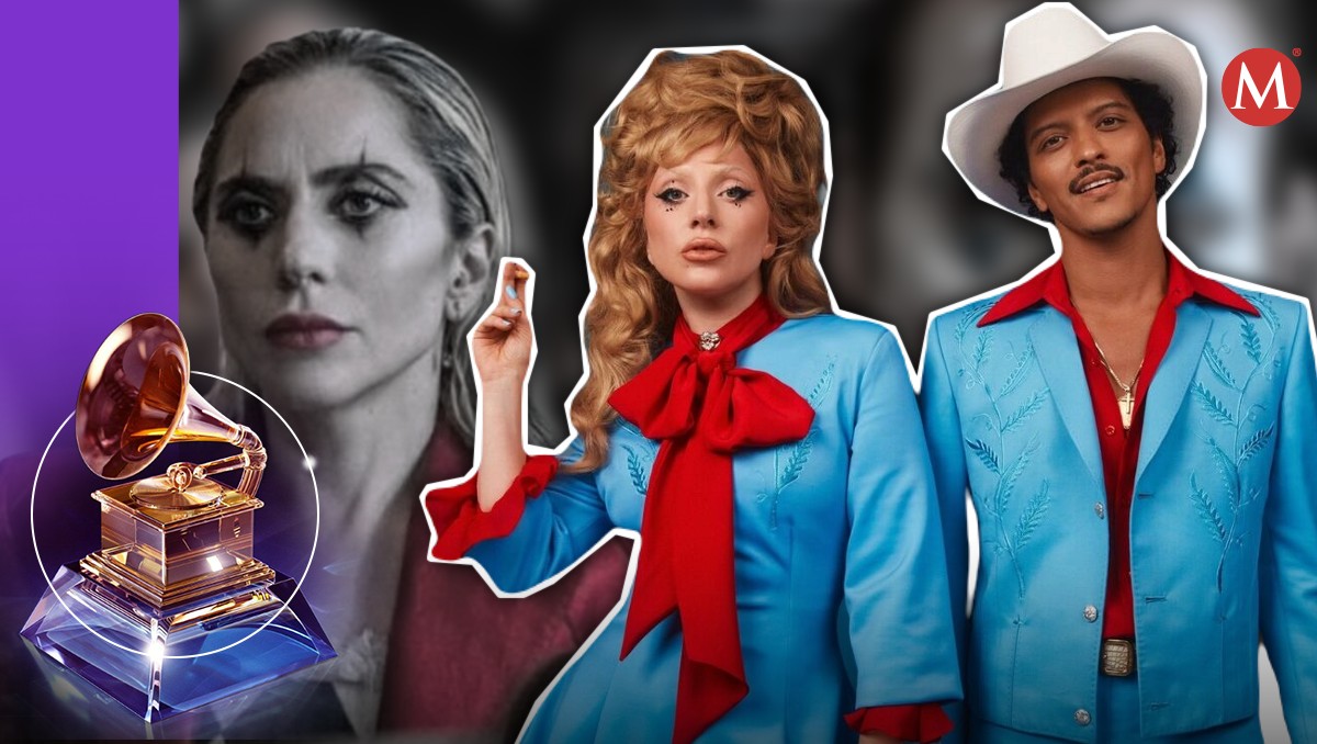 Lady Gaga y Bruno Mars destacan en nominaciones de los Grammy 2025