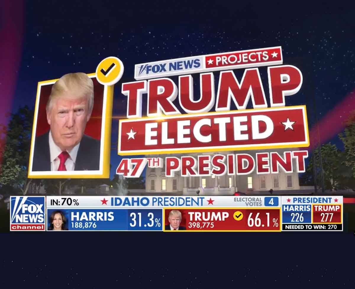 Trimestre récord para Fox despues de la cobertura electoral de EU