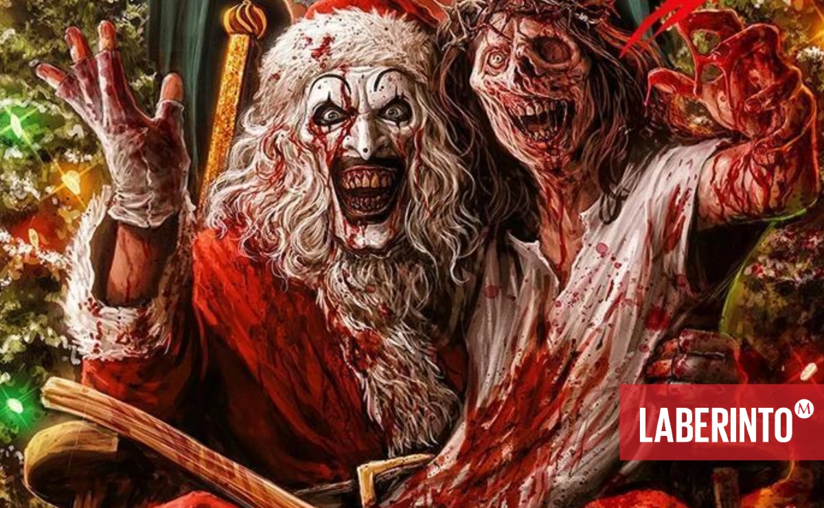Detalle del poster de 'Terrifier 3'. (IMDb)