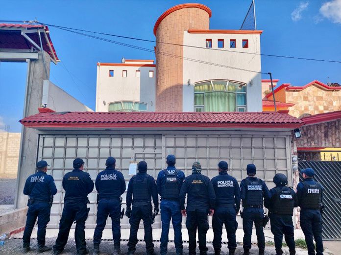 Nueve detenidos por robo de autos en Pachuca. (Cortesía)