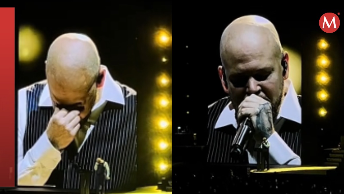 Residente llora en concierto en México