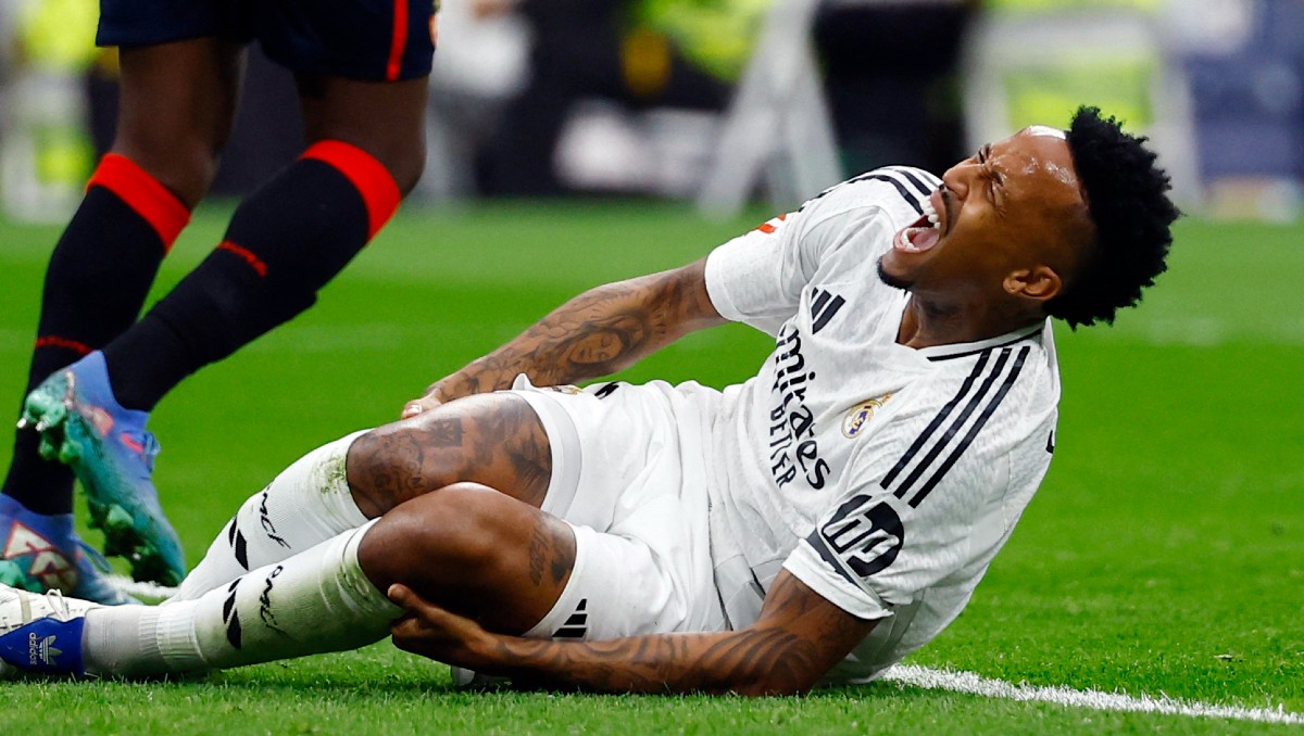 Éder Militao sufre una rotura de ligamento cruzado anterior y se pierde el resto de la temporada (Reuters)