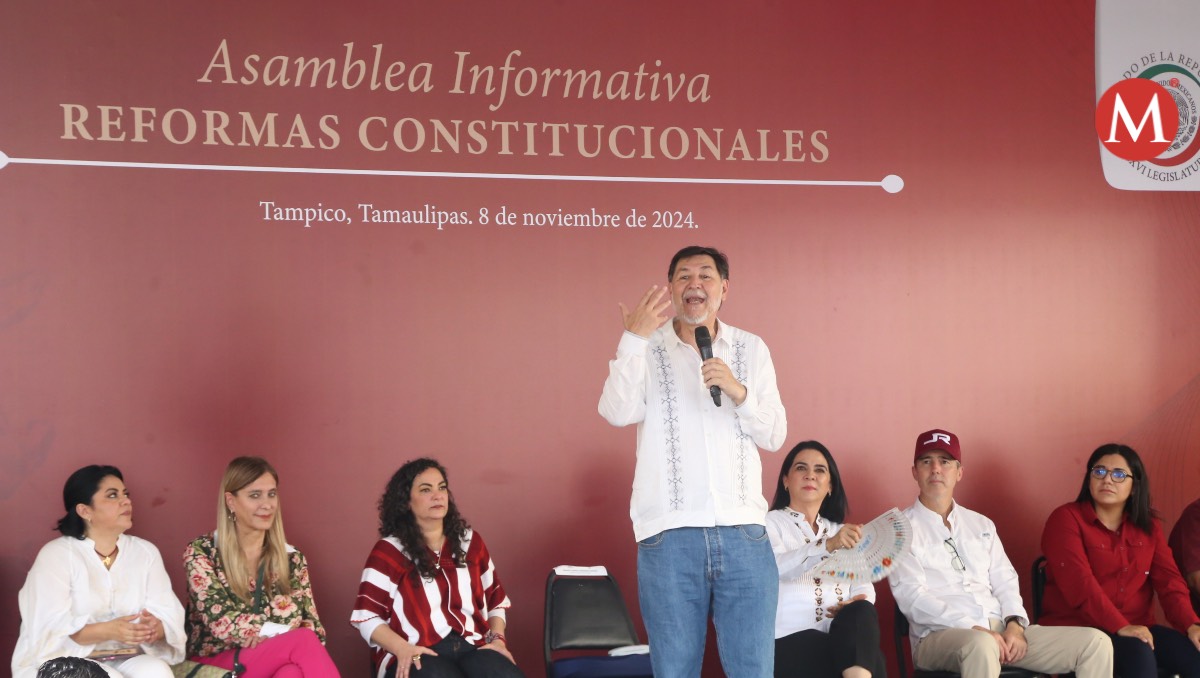 Genaro Fernández Noroña estuvo en Tampico. (Yazmín Sánchez)