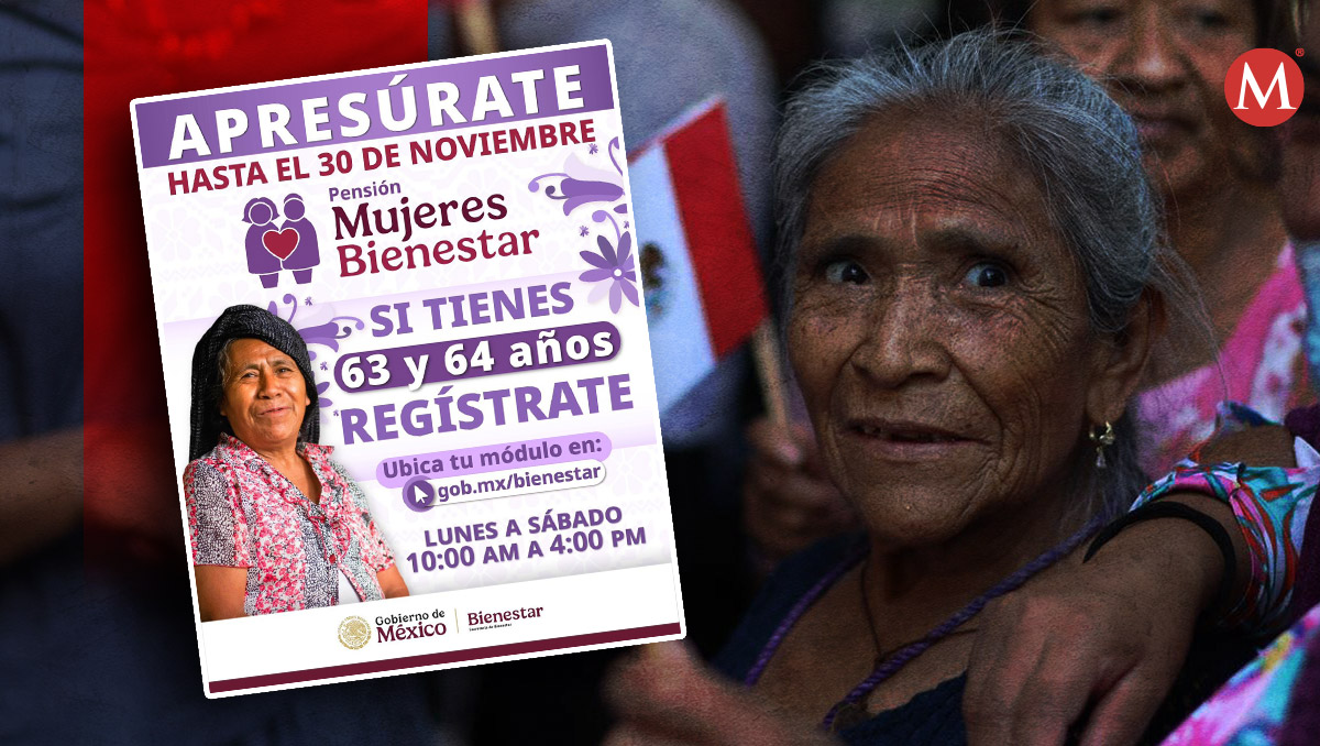 Pensión para Mujeres de 63 y 64 años; así puedes registrarte | Especial