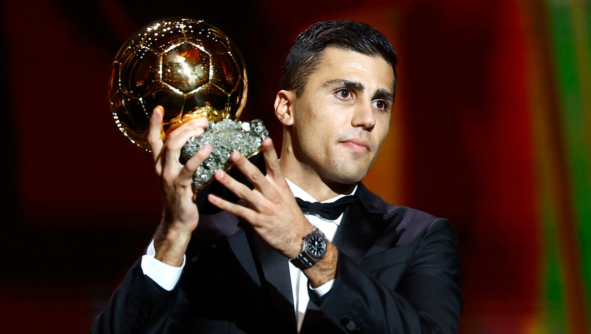 Rodri se sintió decepcionado al saber que el Real Madrid no estaría en la gala del Balón de Oro (Reuters)